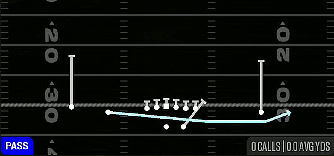 Jet Touch Pass from Gun Doubles