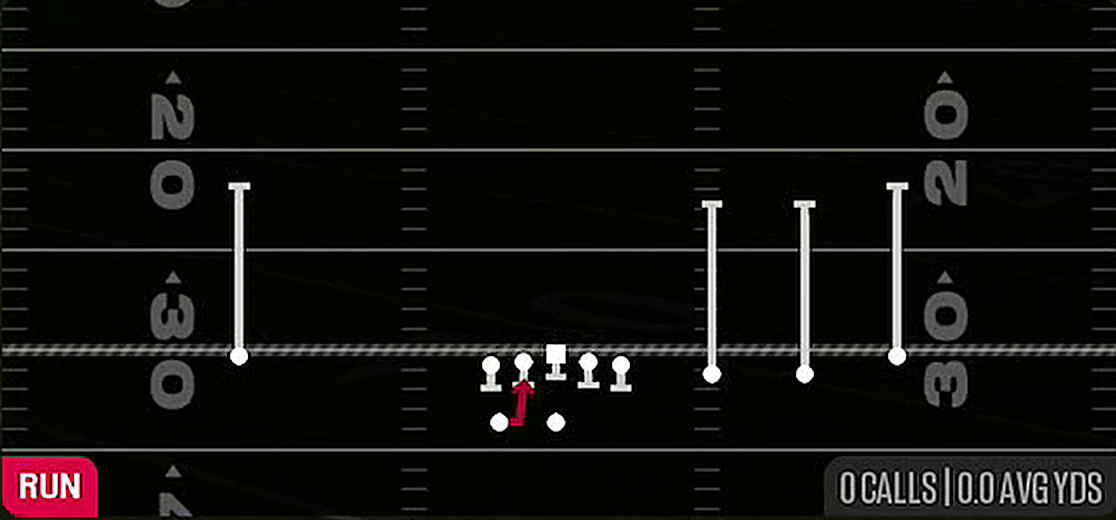 HB Mid Draw from Gun Trips HB Wk