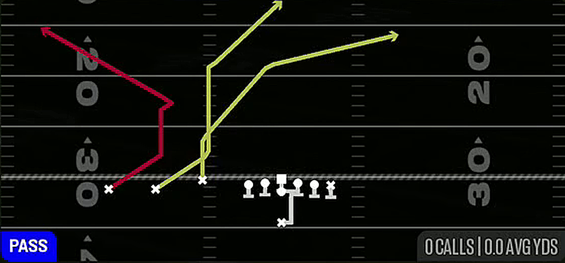 PA Solid Corner from Singleback Trey