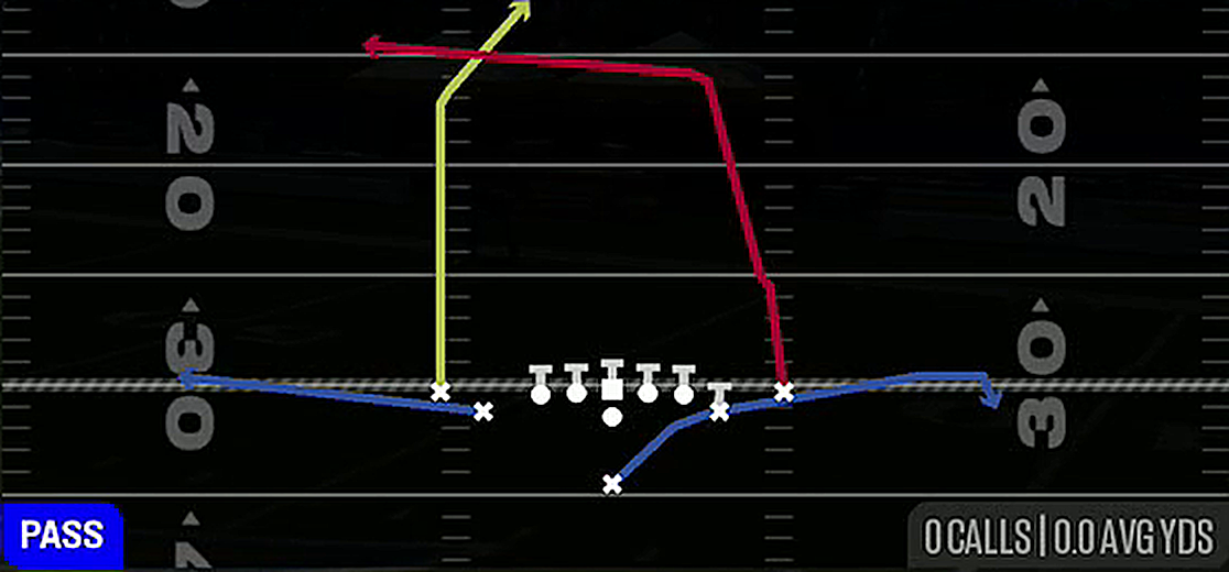 PA Deep Cross from Singleback Tight Y Off