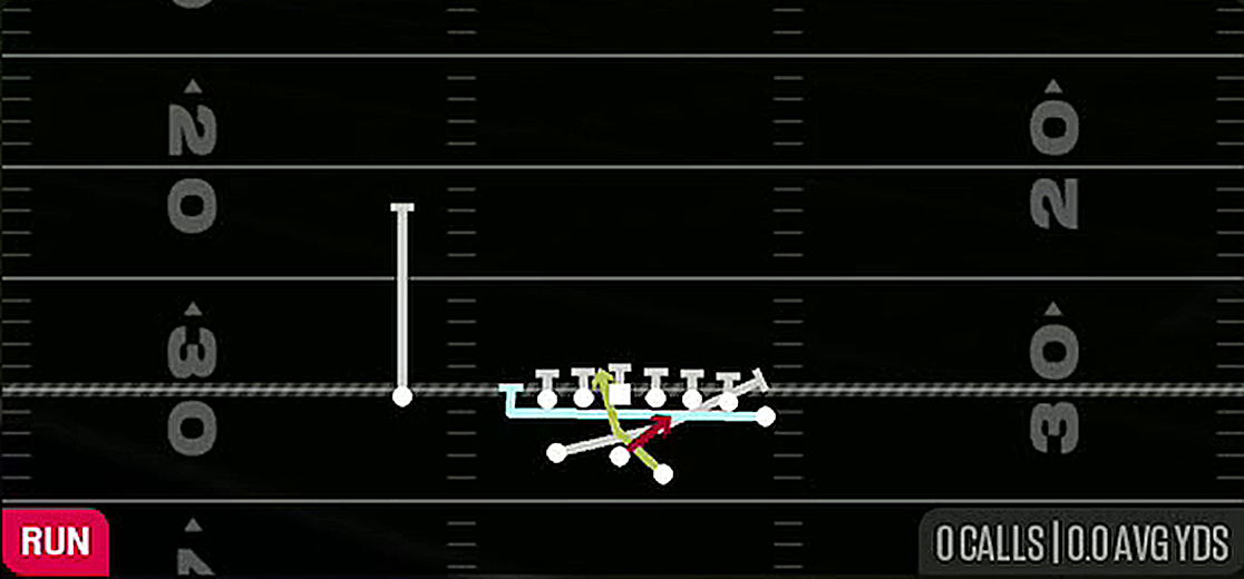 Mtn Read Lead Option from Gun Split Wing Nasty