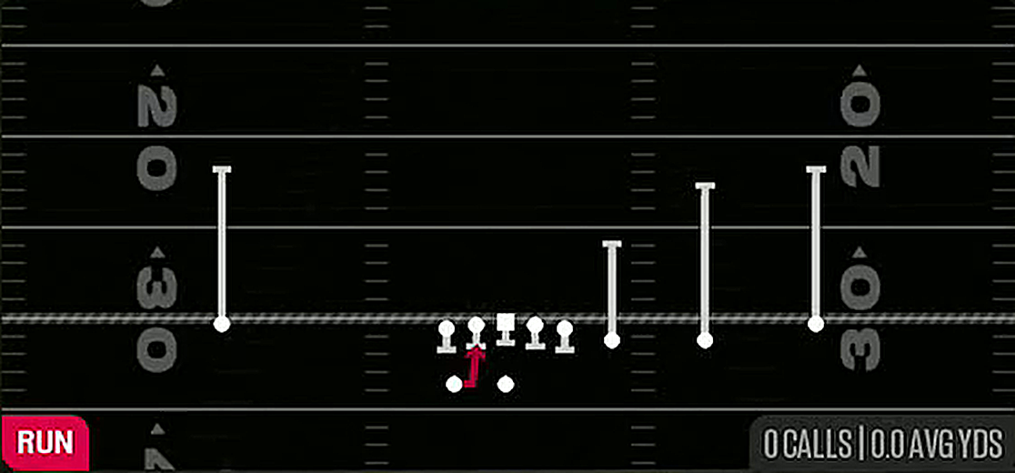 HB Mid Draw from Gun Trips Y Slot