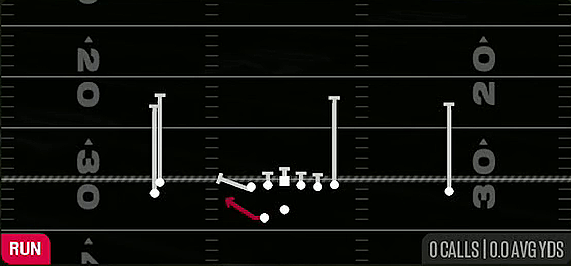 Toss Wk from Gun Stack HB Wk
