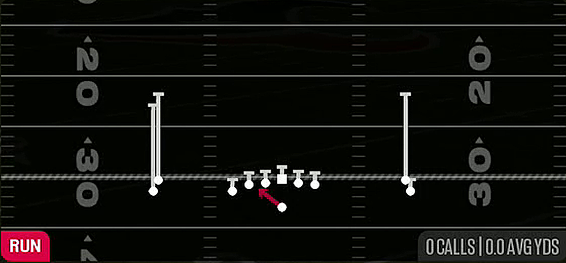 QB Zone from Gun Empty Sketch Stack