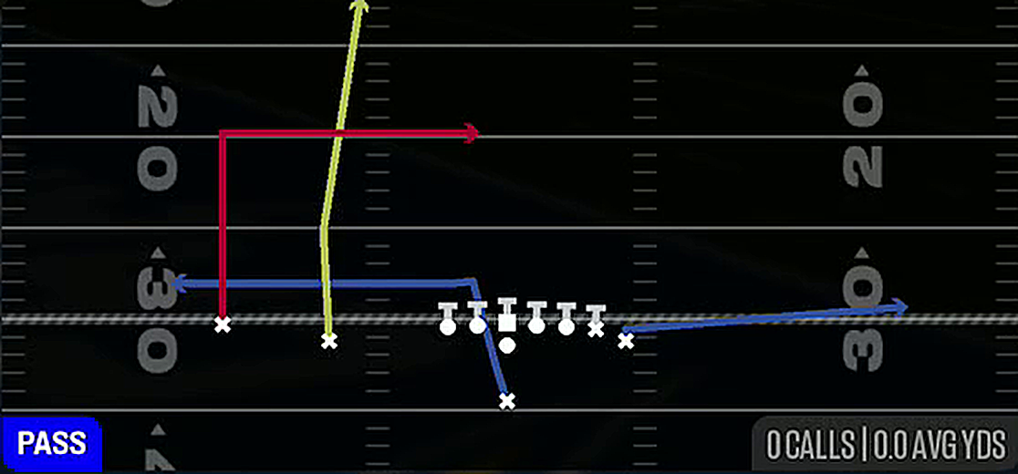 PA WR Dig from Singleback Wing Slot
