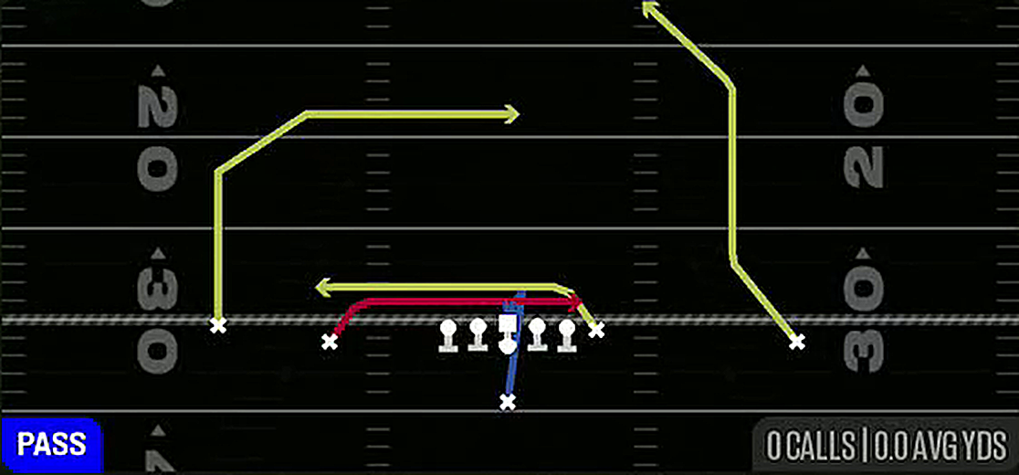 Inside Cross from Singleback Doubles