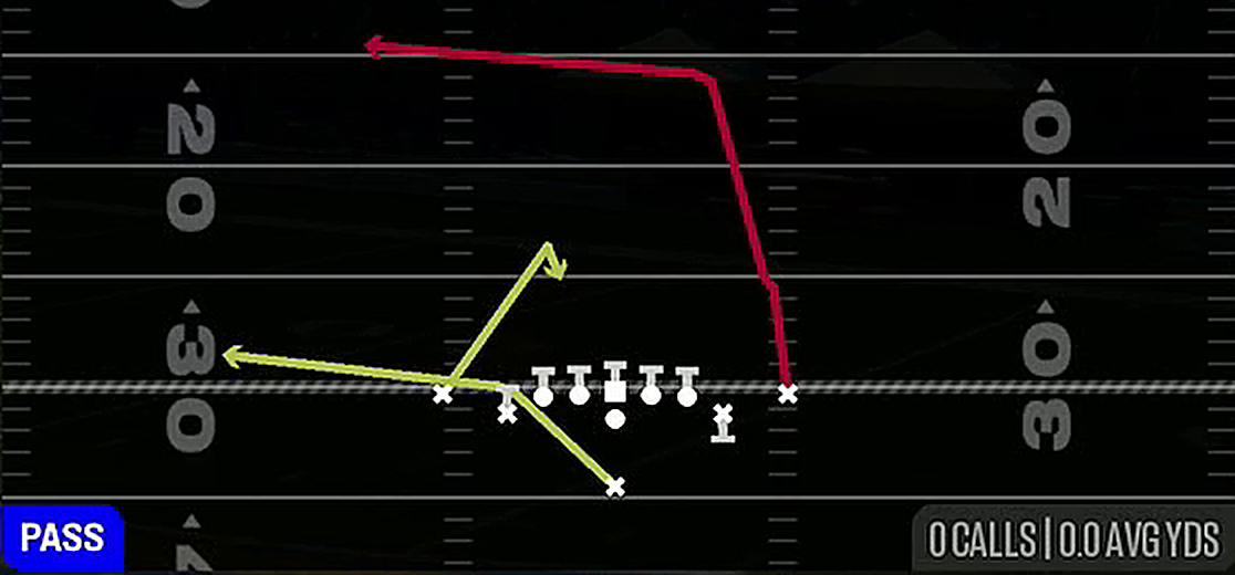 PA Deep Cross from Singleback Deuce Close