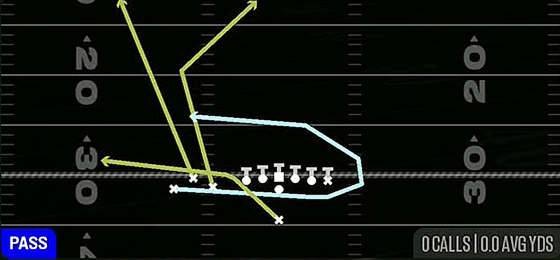 Mtn PA Deep Over from Singleback Bunch TE