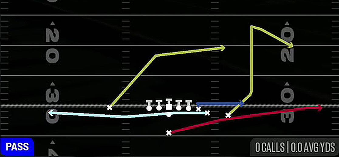Jet PA Sprint RT from Singleback Y Trips Close Wing
