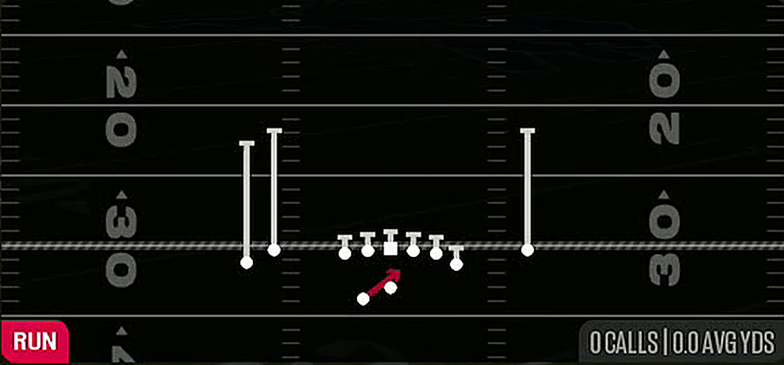 Outside Zone from Gun Tight Y Off Wk