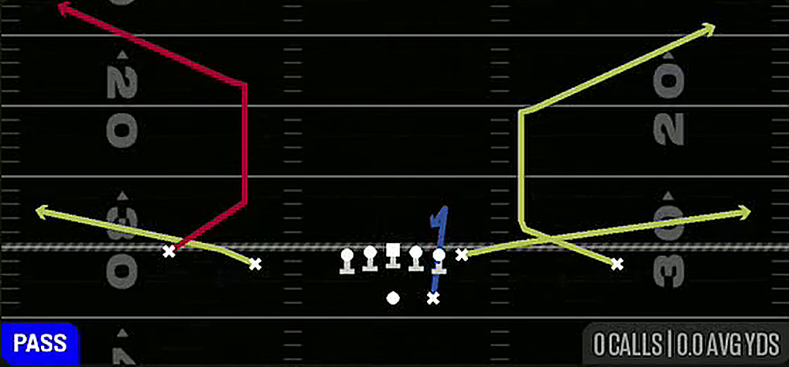 Corner Strike from Gun Doubles