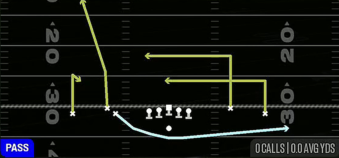 Mtn DBL Dig Swing from Gun Spread Dbl Flex