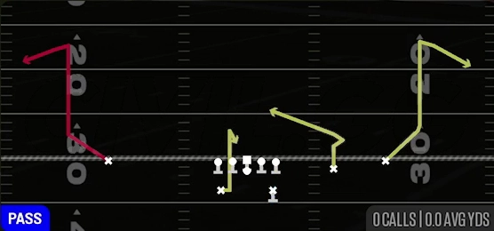 WR Hook Outs from Split Backs 3WR