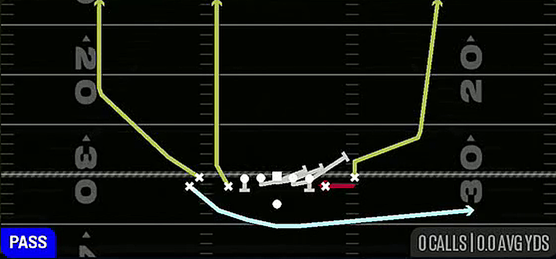 Empty Mtn TE Mid Screen from Gun Deuce Close