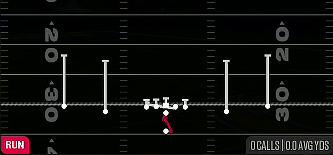 HB Cutback from Singleback Spread