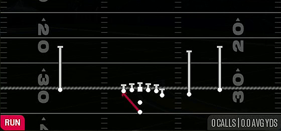 Mtn HB Wide Zone Wk from Pistol Y Off Trips