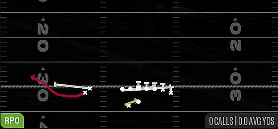 RPO Read Cntr from Gun Wing Stack Wk