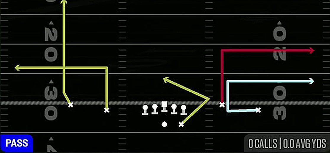 Mtn Out H-Angle from Gun Spread Y-Flex