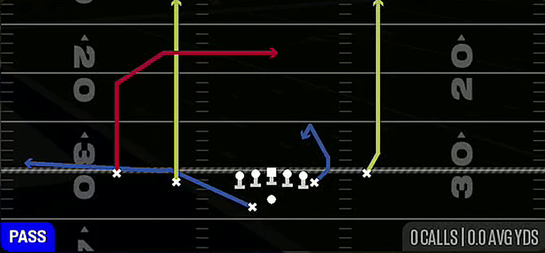 X Dagger from Gun Doubles Off Close Wk