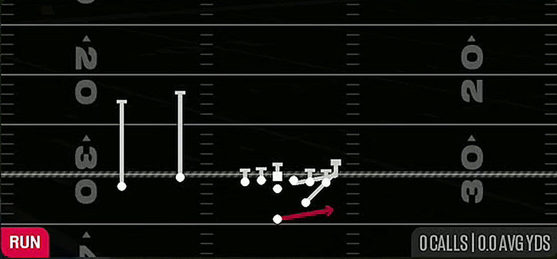 HB Toss from Strong Slot Flex