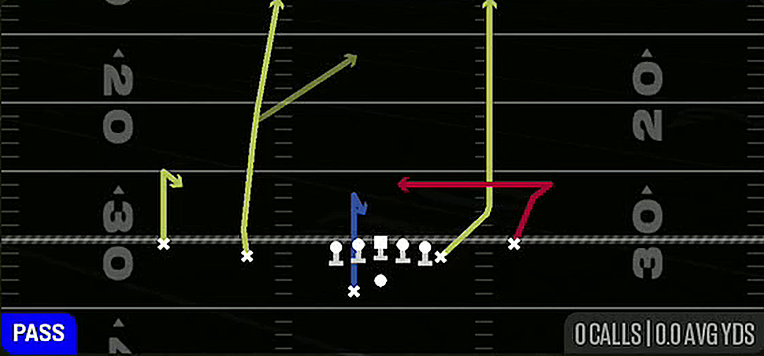 Pivot In Seams from Gun Doubles Off Close Wk