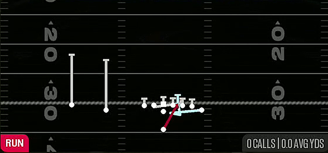 Power O from Singleback Wing Slot