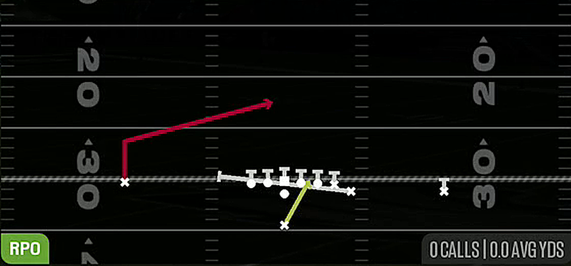 Zone Split Alert Lookie from Singleback Wing
