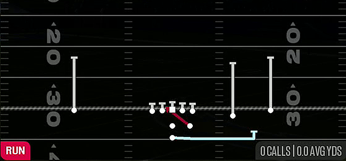 FB Belly from Pistol Strong Slot Open