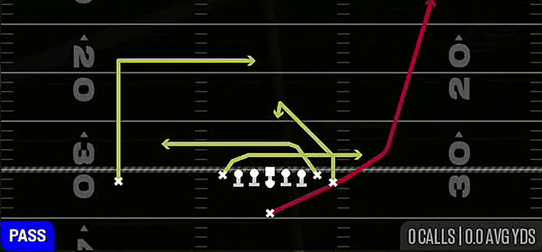 Mesh Spot from Singleback Wing Tight