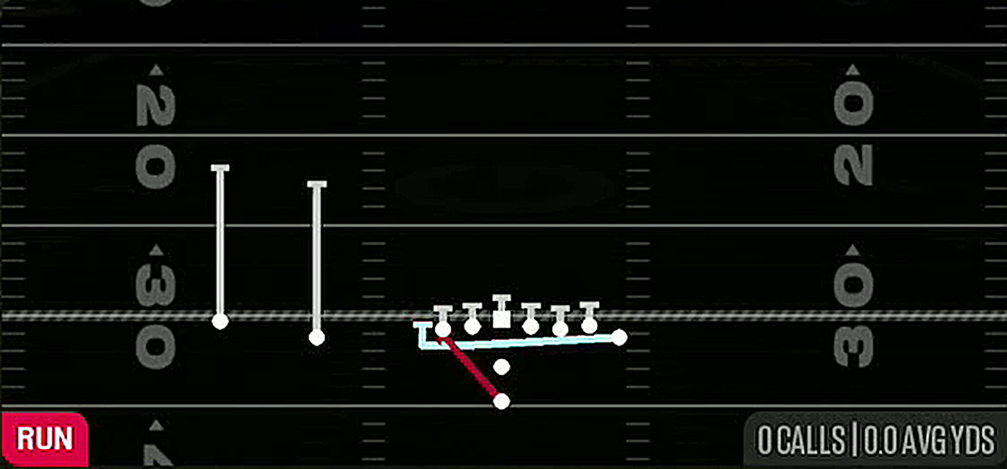 Mtn HB Zone Wk from Pistol Wing Slot