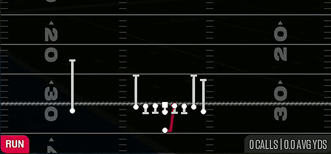 HB Draw from Singleback Wing Tight