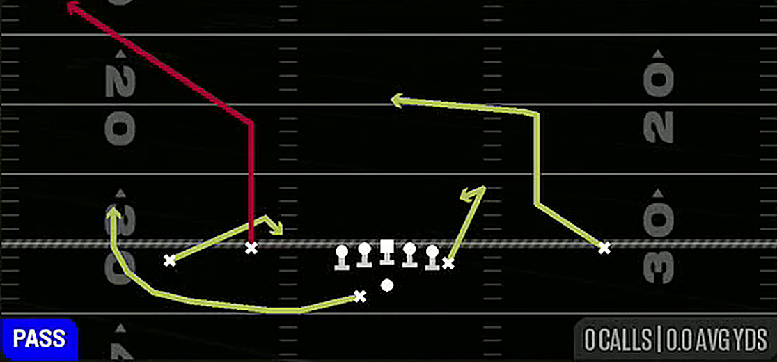 Flanker Spot from Gun Flex Y Off Wk