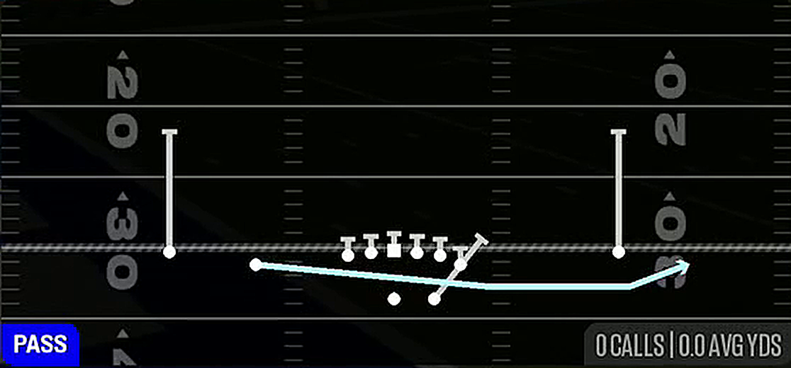 Jet Touch Pass from Gun Normal Y Off