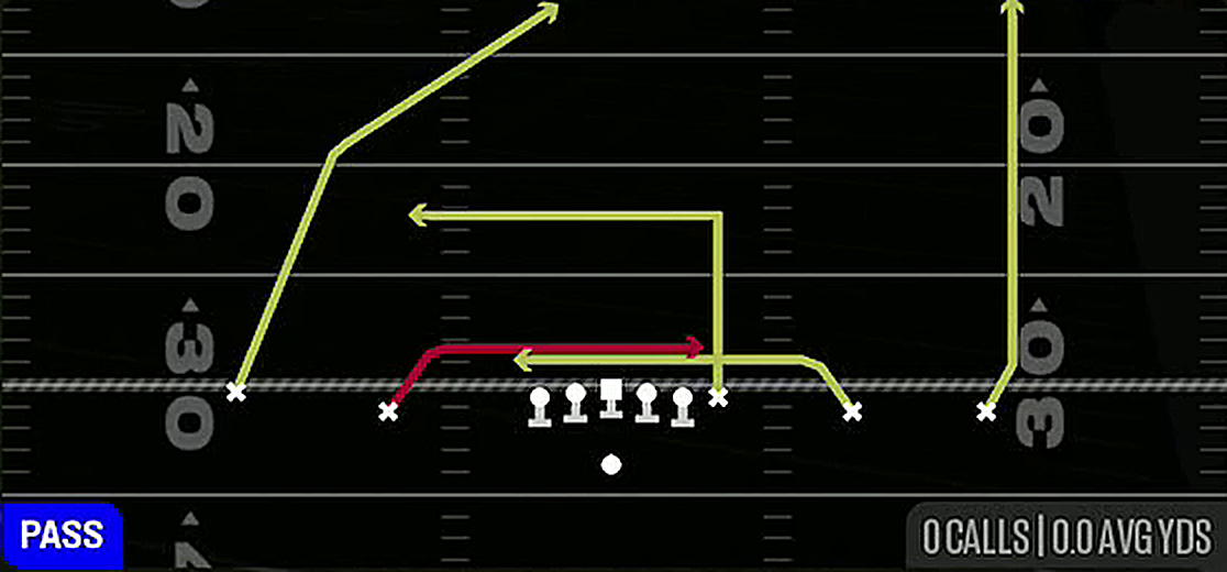 Dbl Slot Cross from Gun Empty Trey