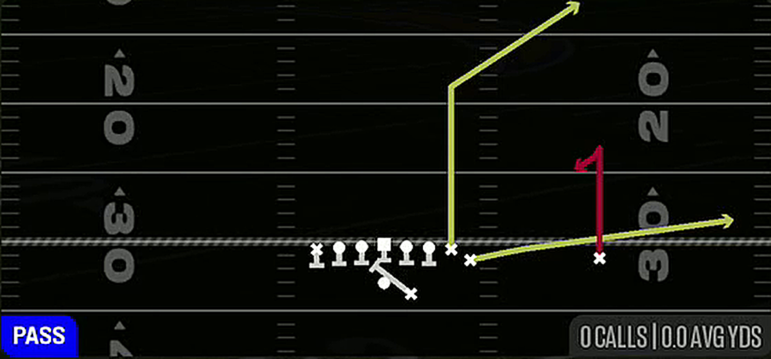 PA Flanker Curl from Gun Wing Tight Z