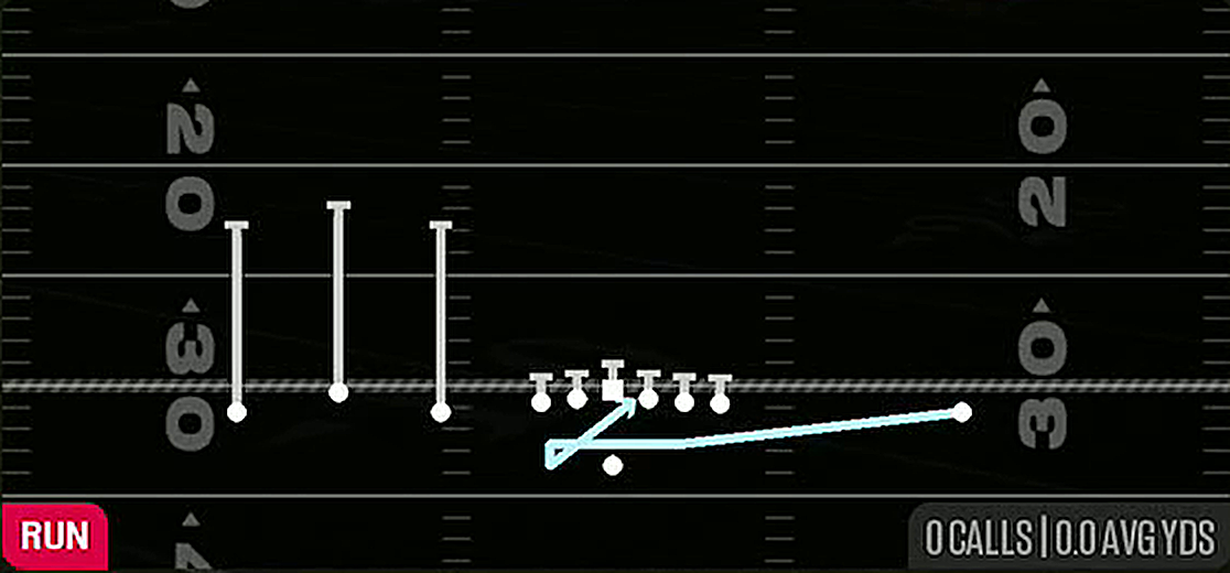 Reload Inside Zone from Gun Trio HB Wk
