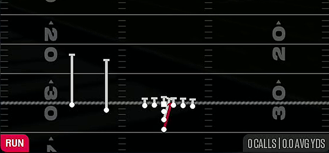 HB Lead Dive from I Form Slot
