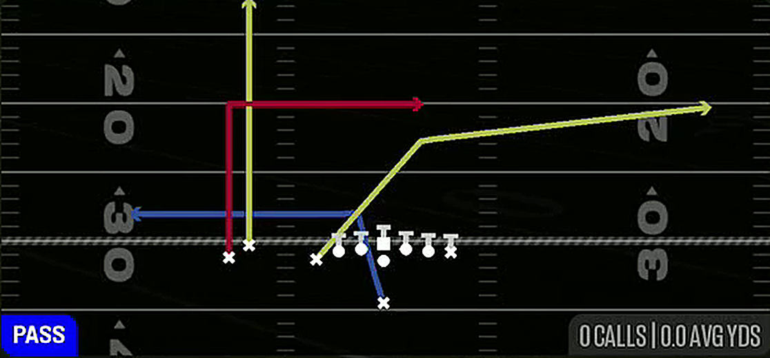 PA Dagger U Cross from Singleback U Off Stack