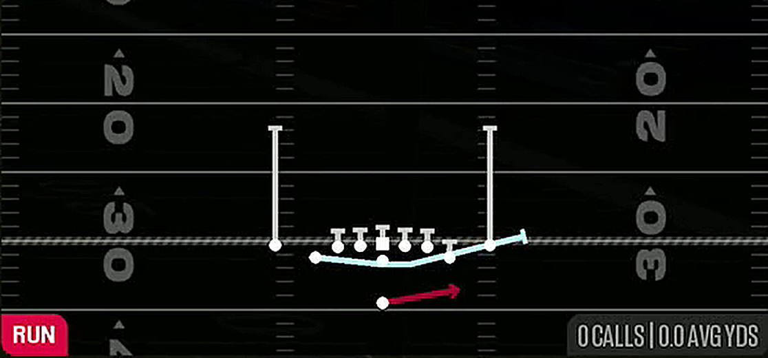 Mtn Zone Toss from Singleback Deuce Close