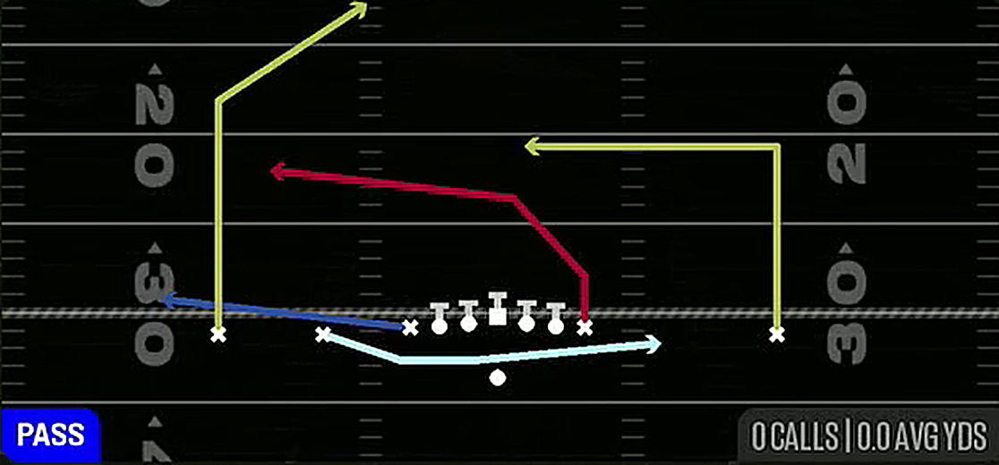 PA Jet Sweep from Gun Empty Ace
