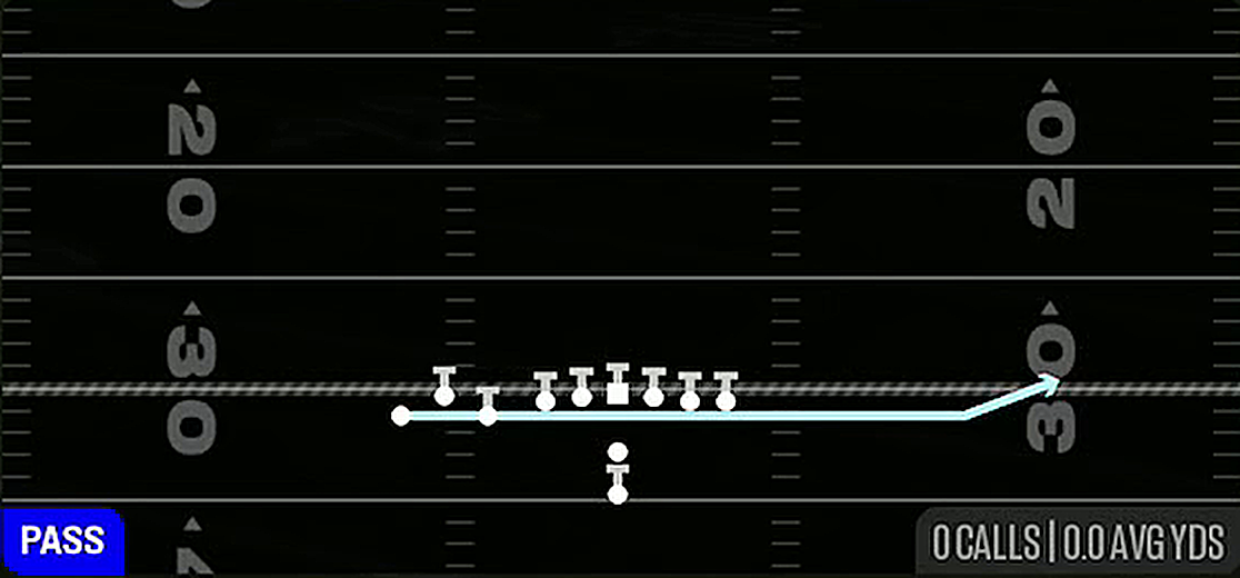 Jet Touch Pass Fk HB from Pistol Bunch TE