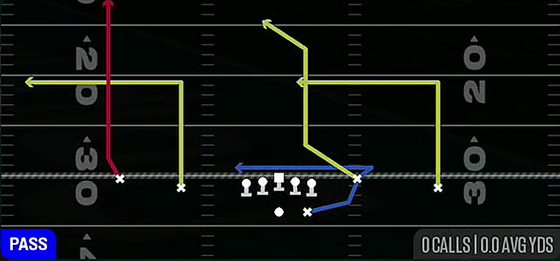 Ohio Triple Cross from Gun Doubles Y-Flex