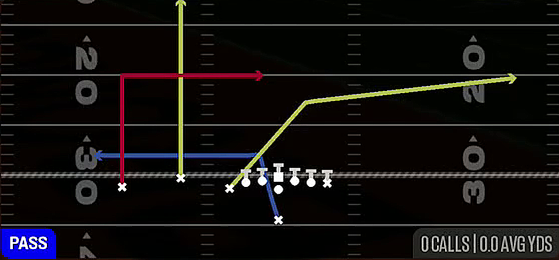 PA Dagger U Cross from Singleback U Off Trio