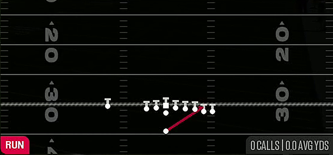 HB Stretch from Singleback Wing Pair Heavy