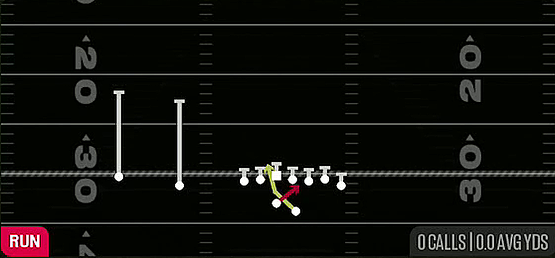 Read Option from Gun Wing Slot Offset