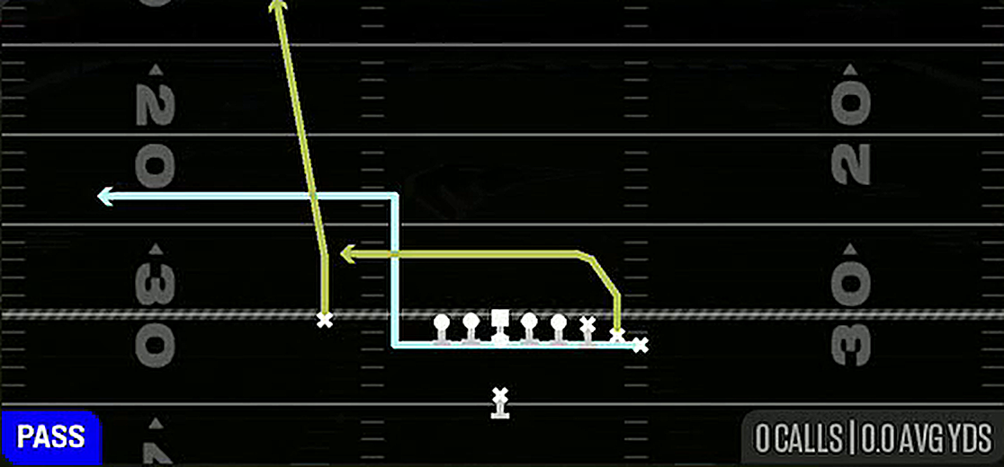 Mtn Cheat WR Out from Singleback Wing Close