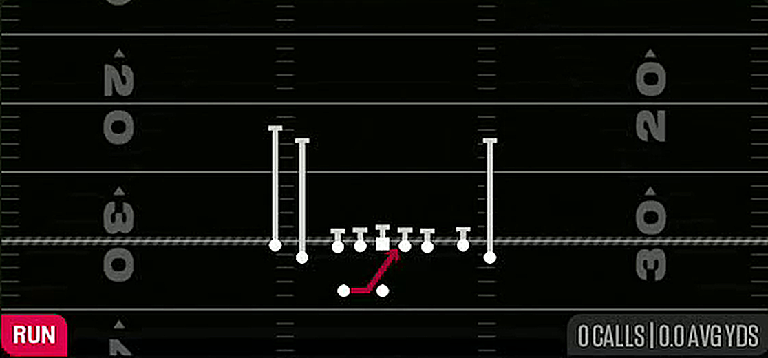 Inside Zone from Gun Tight Flex Wk