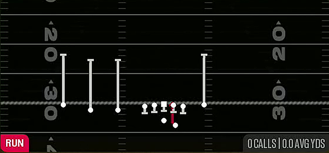 HB Draw from Gun Trips TE Flex