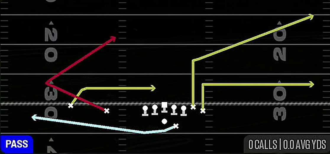 Mtn WR Angle Post from Gun Wing Slot Offset
