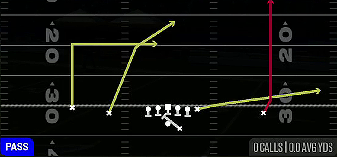 PA Go Slot Cross from Gun Doubles Offset